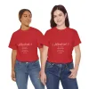 "Alkohol - weil keine großartige Geschichte mit einem Salat beginnt"-Shirt – Bild 25