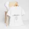 "Alkohol - weil keine großartige Geschichte mit einem Salat beginnt"-Shirt – Bild 36