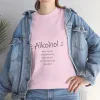 "Alkohol - weil keine großartige Geschichte mit einem Salat beginnt"-Shirt – Bild 190