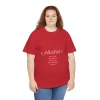 "Alkohol - weil keine großartige Geschichte mit einem Salat beginnt"-Shirt – Bild 16