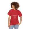"Alkohol - weil keine großartige Geschichte mit einem Salat beginnt"-Shirt – Bild 12