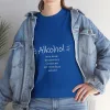 "Alkohol - weil keine großartige Geschichte mit einem Salat beginnt"-Shirt – Bild 136