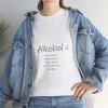 "Alkohol - weil keine großartige Geschichte mit einem Salat beginnt"-Shirt – Bild 28