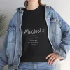 "Alkohol - weil keine großartige Geschichte mit einem Salat beginnt"-Shirt – Bild 55