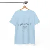"Alkohol - weil keine großartige Geschichte mit einem Salat beginnt"-Shirt – Bild 116