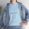 "Alkohol - weil keine großartige Geschichte mit einem Salat beginnt"-Shirt – Bild 109