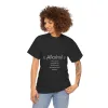 "Alkohol - weil keine großartige Geschichte mit einem Salat beginnt"-Shirt – Bild 66