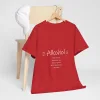 "Alkohol - weil keine großartige Geschichte mit einem Salat beginnt"-Shirt – Bild 9