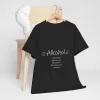 "Alkohol - weil keine großartige Geschichte mit einem Salat beginnt"-Shirt – Bild 63