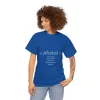 "Alkohol - weil keine großartige Geschichte mit einem Salat beginnt"-Shirt – Bild 147