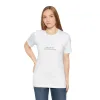 Aus dem Weg, ich bin richtig wichtig - Unisex Jersey Kurzarm T-Shirt – Bild 13