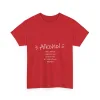 "Alkohol - weil keine großartige Geschichte mit einem Salat beginnt"-Shirt – Bild 4