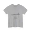 "Alkohol - weil keine großartige Geschichte mit einem Salat beginnt"-Shirt – Bild 85
