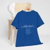 "Alkohol - weil keine großartige Geschichte mit einem Salat beginnt"-Shirt – Bild 144