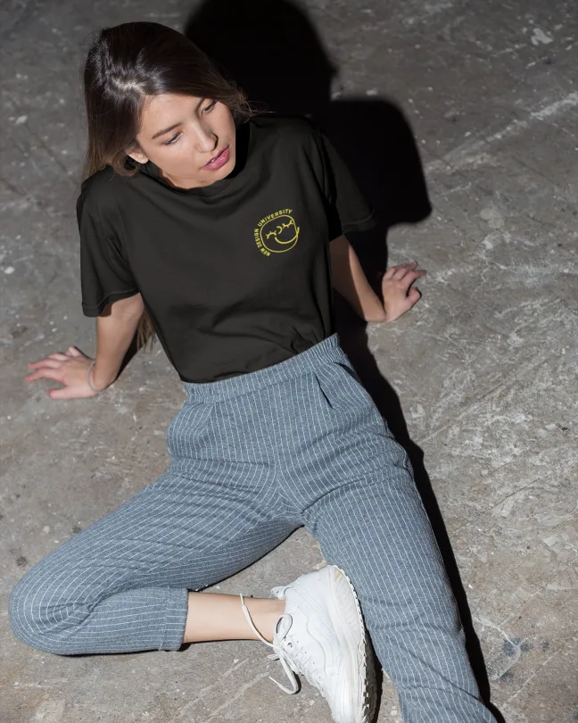 NDU Premium T-Shirt yellow Print