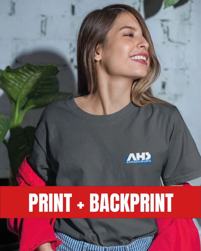 AHS Korneuburg PRINT-Shirt + Backprint